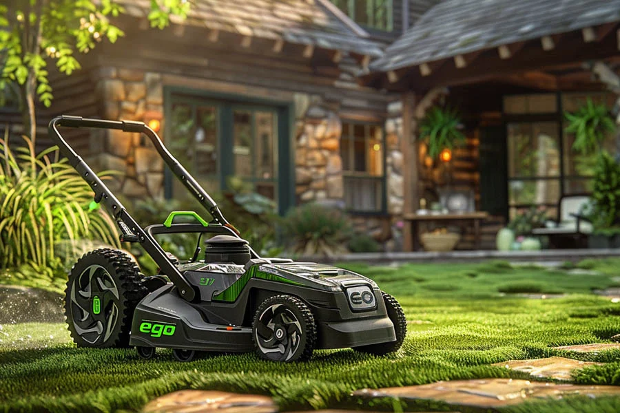 best battery powered push lawn mower